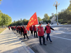 為 不斷提升 干部職工 健康素養(yǎng)，以飽滿的精神面貌和良好的工作狀態(tài)，喜迎黨的二十大勝利召開。 10月9日，聊城市水利工程總公司組織干部職工開展強身戰(zhàn)役 活力水城健步走活動。